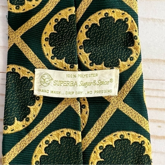 Lot of Four Vintage Ties (Christian Dior, Robert Talbott) - Picture 10 of 14